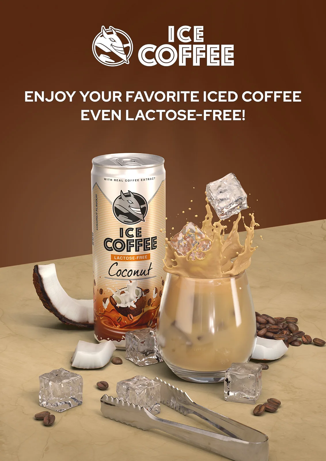 HELL Ice Coffee — CGI visual