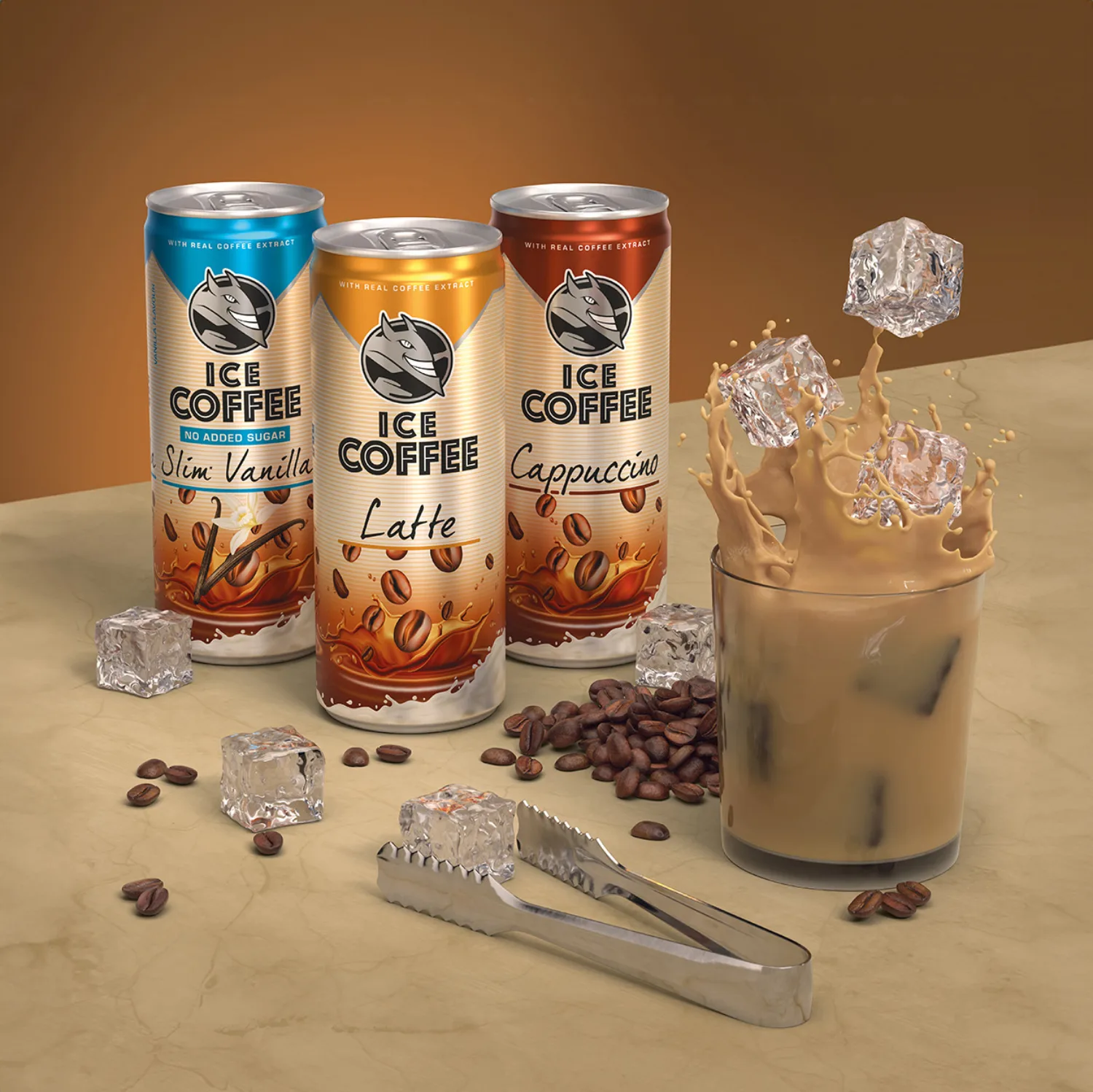 HELL Ice Coffee — CGI visual