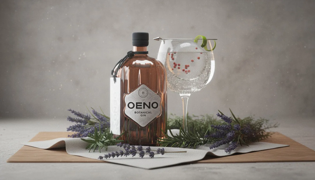 OENO Spirits — CGI visual